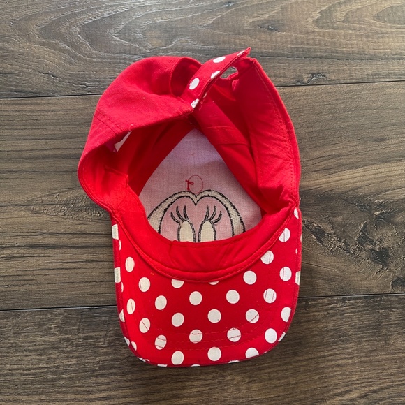 Disney Minnie Mouse Red Polka Dot Ears Hat - Picture 5 of 5